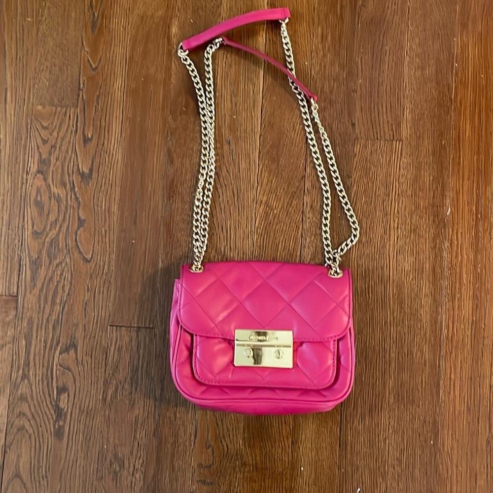 Michael Kors pink shoulder bag